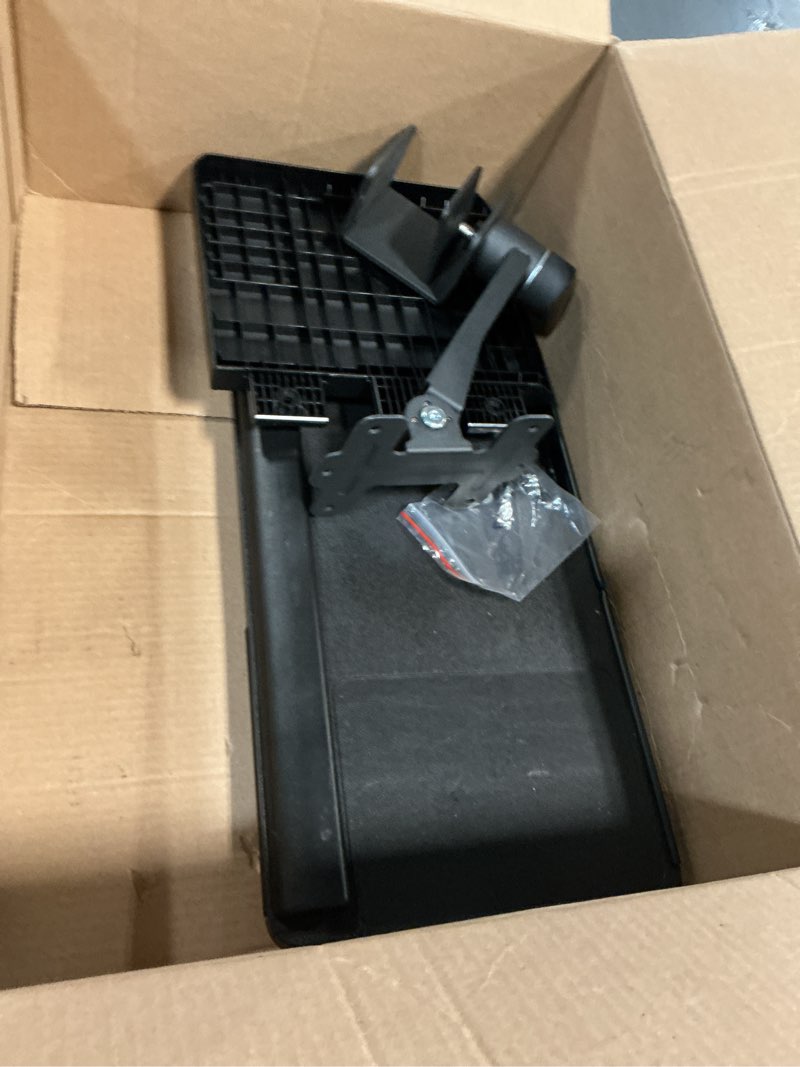 Condition photo showing As Is for Klearlook Keyboard Tray Under Desk with 360° Rotation, Ergonomic Computer Keyboard & Mouse Tray 25"W×11.02"D Sit Stand Desk Keyboard Holder w/Wrist Rest & Storage Drawer (Height is not Adjustable)