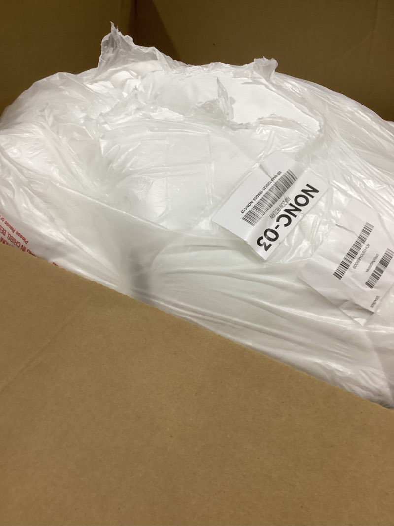 Condition photo showing Good Condition for ELEMUSE King Mattress Topper for Back Pain, Extra Thick Mattress Pad Cover, Plush Soft Pillowtop with Elastic Deep Pocket, Overfilled Down Alternative Filling White King Mattress Topper