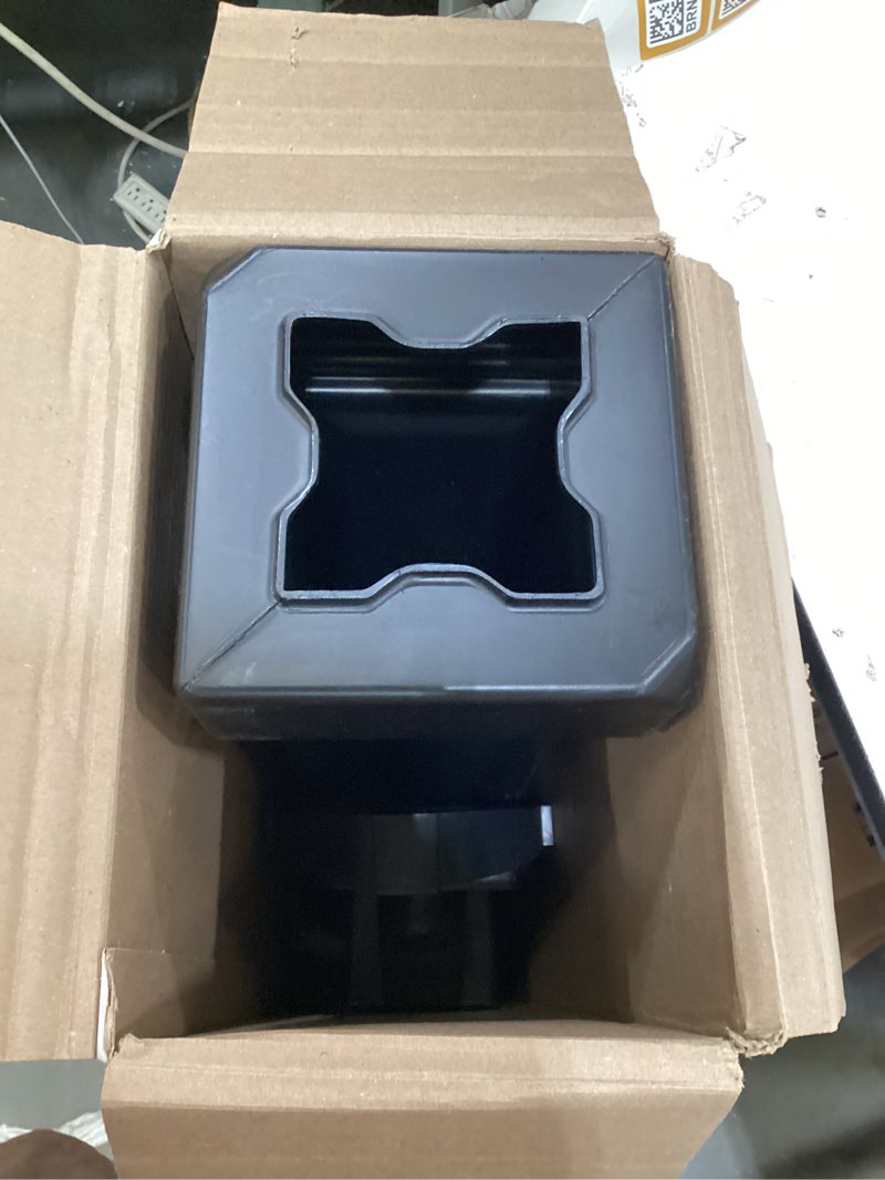 Condition photo showing Good Condition for postal pro post mount black plastic large mailbox with post