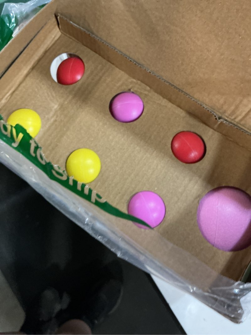 Condition photo showing Good Condition for hello kitty bowling games activities bundle for toddlers, kids - 4 pc hello kitty bowling set with stickers, tattoos, and more | hello kitty playset