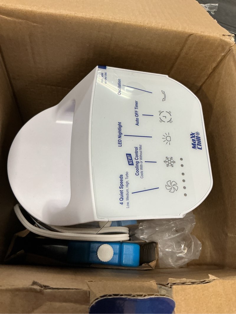 Condition photo showing Good Condition for maxx chill (120-volt) white ventless portable air conditioner cools 100-sq ft
