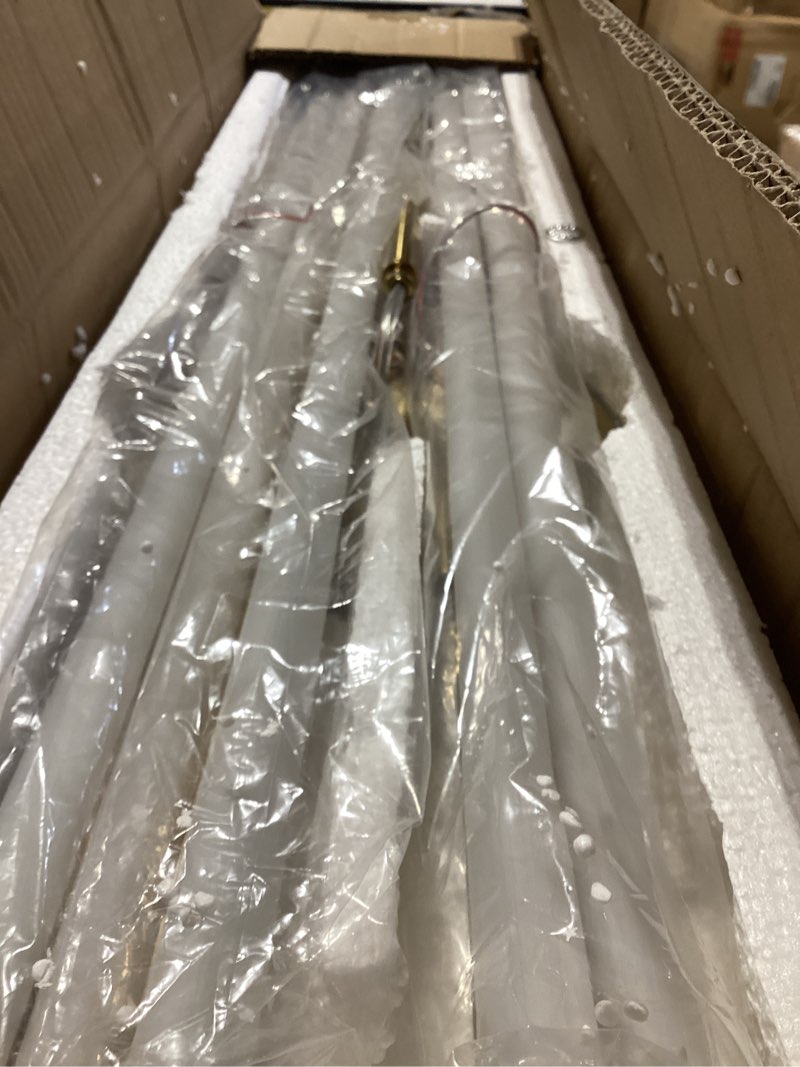 Condition photo showing Good Condition for Modern Sputnik Chandelier Ceiling 82W LED Gold Pendant Light Embedded Mount Chandeliers Dining Room Light Fixtures Over Table Dimmable with Remote Control for Living Room Kitchen Bedroom 31.5 inches