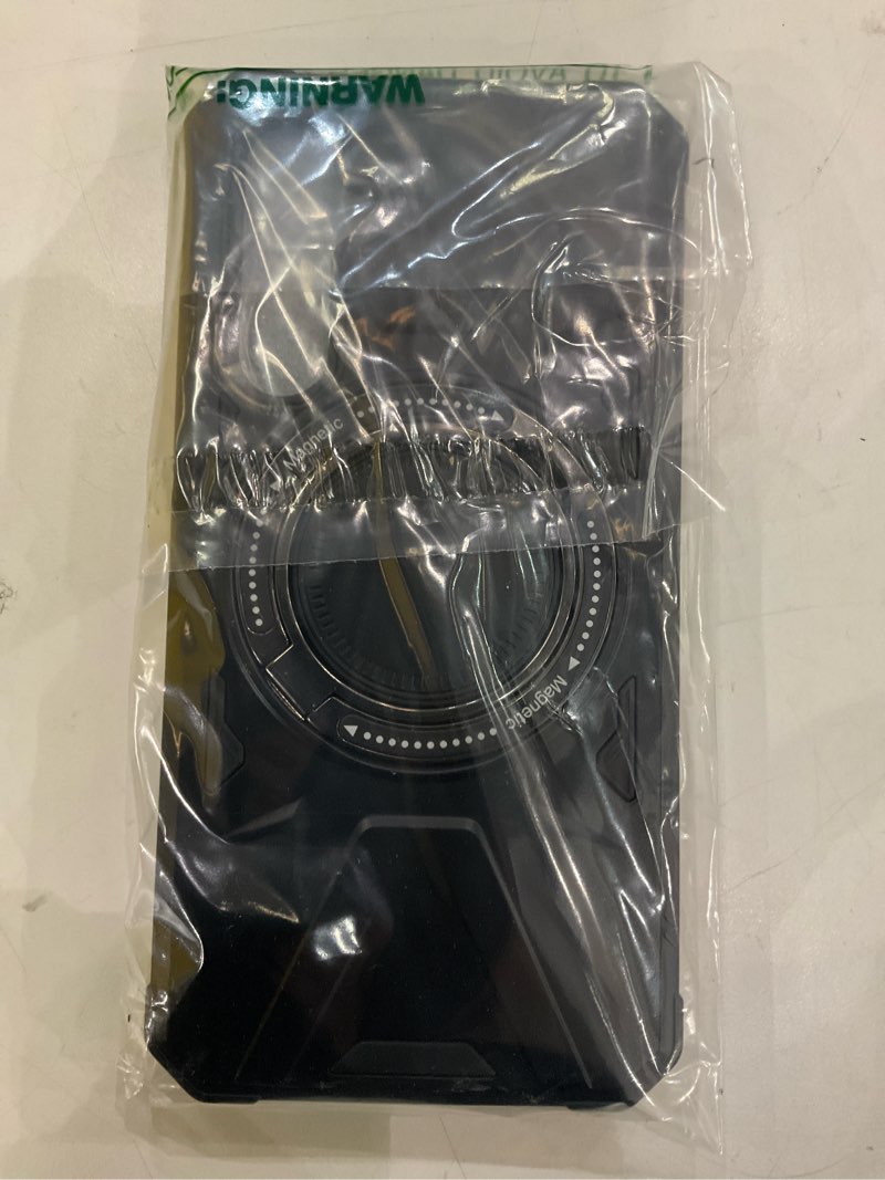 Condition photo showing New/Like New for for Galaxy A54 5G Case with Stand, Military-Grade Matte Back Shockproof Dual-Layer Protection, Built-in 360° Rotate Stand Ring Protective Cover for Galaxy A54, Black 7.13