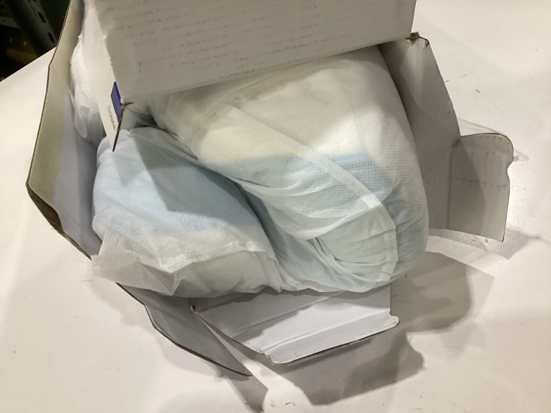 Condition photo showing As Is for ergonomic cervical pillow for neck support, memory foam orthopedic contour side sleeper pillows with dual heights, soft bed pillow with breathable pillowcase for back, stomach sleepers(blue) blue butterfly