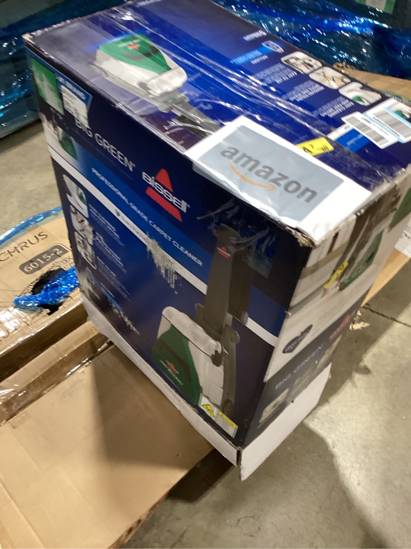 Condition photo showing Good Condition for BISSELL® Big Green® Professional Carpet Cleaner with XL DirtLifter PowerBrush, 9-inch Long Reach Hose, 6-inch Tough Stain Tool, Includes BISSELL PRO MAX Formula with Stain Protect Technology