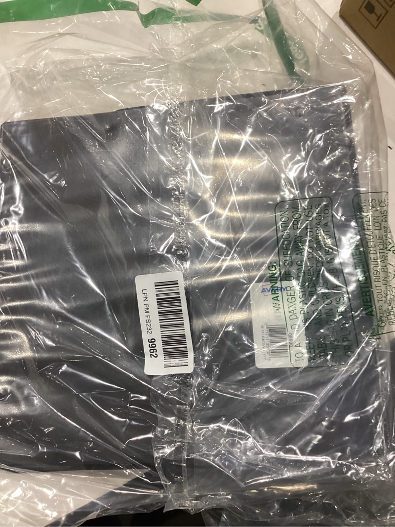 Condition photo showing Good Condition for avery heavy-duty view 3 ring binder, 3" one touch slant rings, holds 8.5" x 11" paper, 1 black binder (05600)