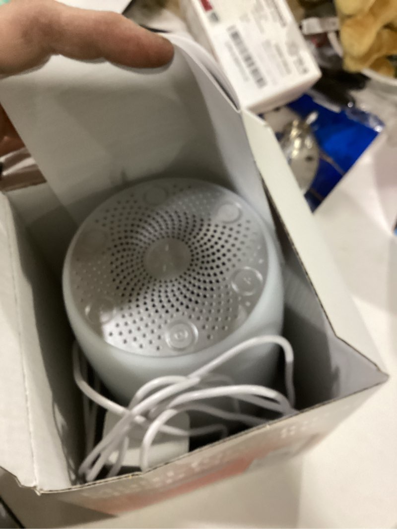 Condition photo showing New/Like New for Smart Red Light Therapy Lamp & Sleep Sound Machine for Bedroom with Alarm Clock, 32 White Noises Sound Machine, Night Light with App Control, 5-Level Red Light (620–690nm), 2600mAh Battery?Large?