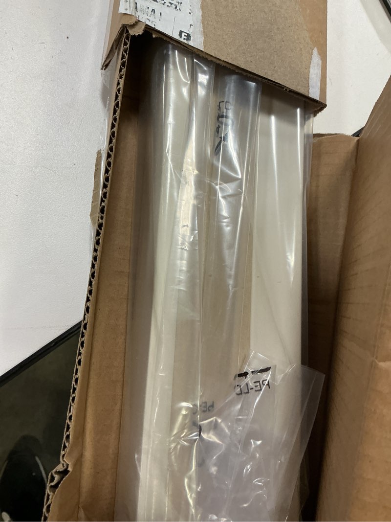 Condition photo showing Good Condition for LazBlinds Cordless Cellular Shades, Blackout Privacy Honeycomb Shades for Home, Thermal Insulation Noise Reduction Blinds for Windows, 36'' W x 48'' H, Cream Blackout-cream 36'' W x 48'' H