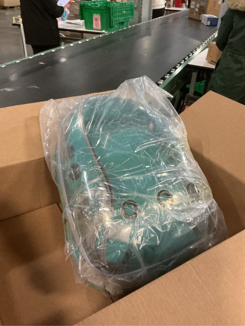 Condition photo showing Good Condition for Lollimeow Cat Carrier Backpack, Bubble Expandable Backpack Carrier, Pets and Small Dogs,Airline-Approved, Designed for Travel, Hiking, Walking & Outdoor Use (Square Back Expandable-Green)