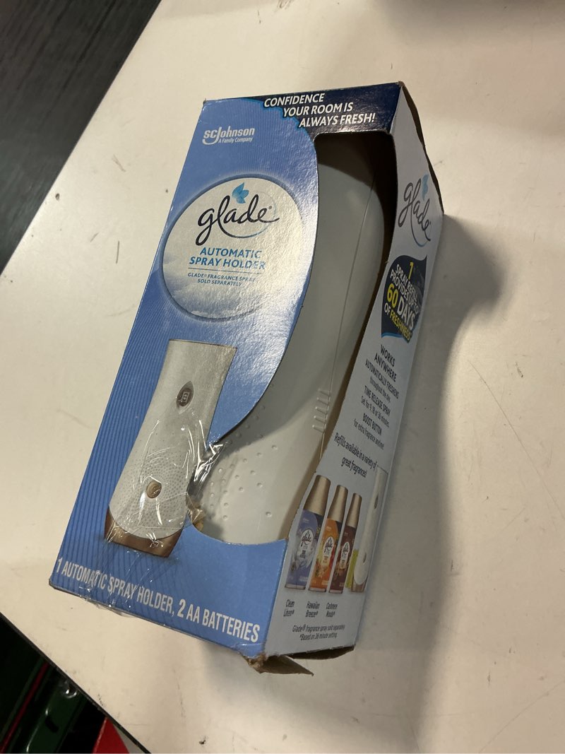 Condition photo showing Good Condition for glade automatic spray holder, battery-operated air freshener spray, 10.2 oz, 1 count