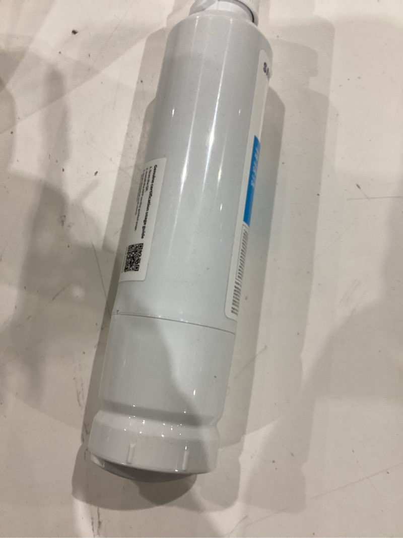 Condition photo showing Good Condition for samsung genuine filter for refrigerator water and ice, carbon block filtration for clean, clear drinking water, 6-month life, haf-cin/exp, 1 pack