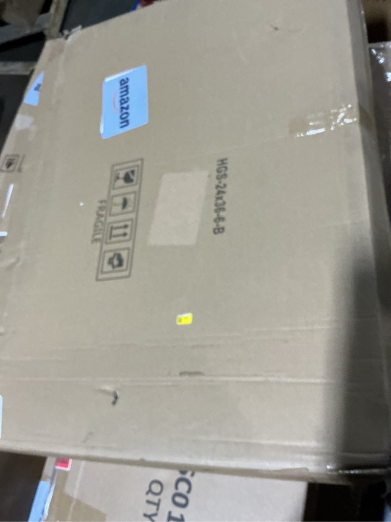 Condition photo showing Good Condition for seseat 24x36 picture frame wood black set of 4, display pictures 24x36 without mat for wall mounting, wall gallery poster frames black 24x36