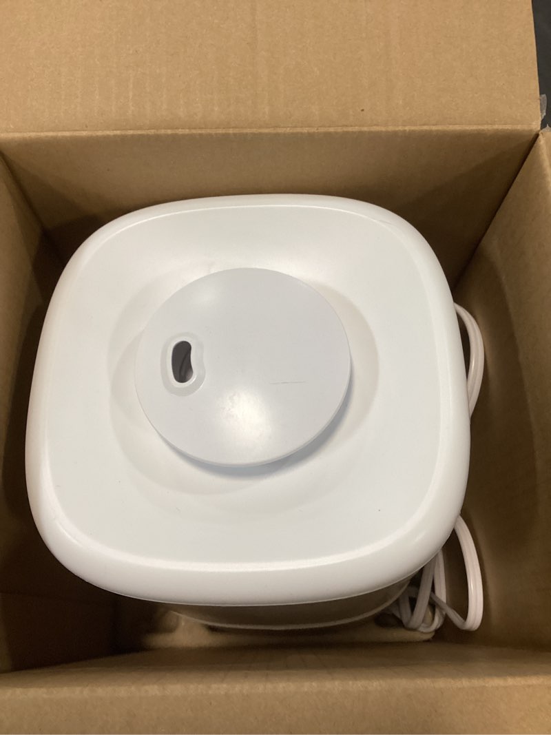 Condition photo showing As Is for LEVOIT Top Fill Humidifiers for Bedroom, 2.5L Tank for Large Room, Easy to Fill & Clean, 28dB Quiet Cool Mist Air Humidifier for Home Baby Nursery & Plants, Auto Shut-off for Safety, 25H White