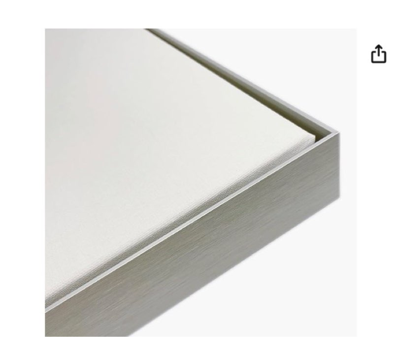 akfado floating frame for 36x48 canvas paintings with 1.5" deep, diy metal canvas floater rames for 