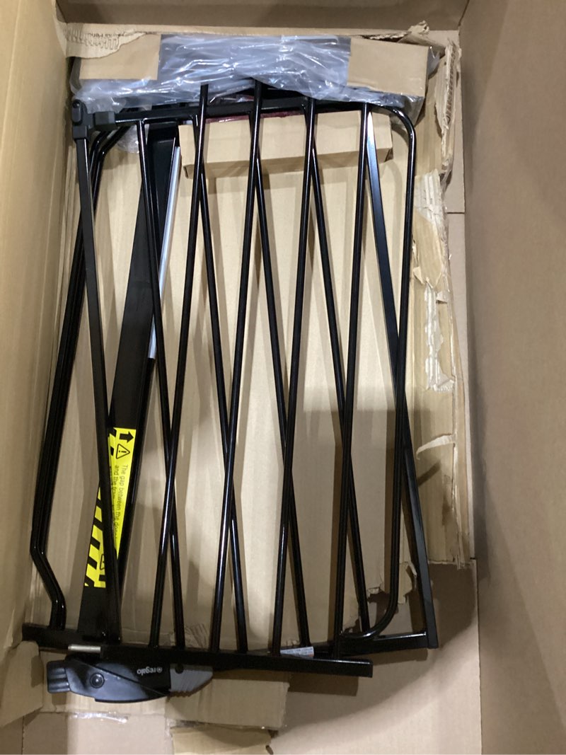 Condition photo showing As Is for REGALO EXTRA WIDE SAFETY GATE Black 29-49"W x 30"H