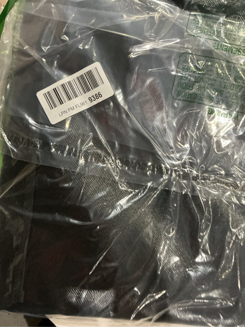 Condition photo showing Good Condition for upgraded 6500°f fireproof document bag with lock, waterproof 9-layer heat insulated | dual-liner card slot money bag with zipper/reflective strip for passport, important paper, cash(15 x 12in) black