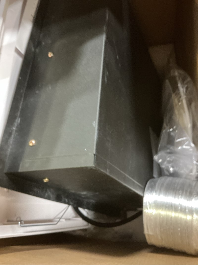 Condition photo showing Good Condition for Bathroom Exhaust Fan with Humidity Sensor, Light and Heater - 190 CFM Quiet 1.0 Sone Vent Fan, 1800W Heat, 1500LM LED, Remote Control, Easy Install UL Certified White