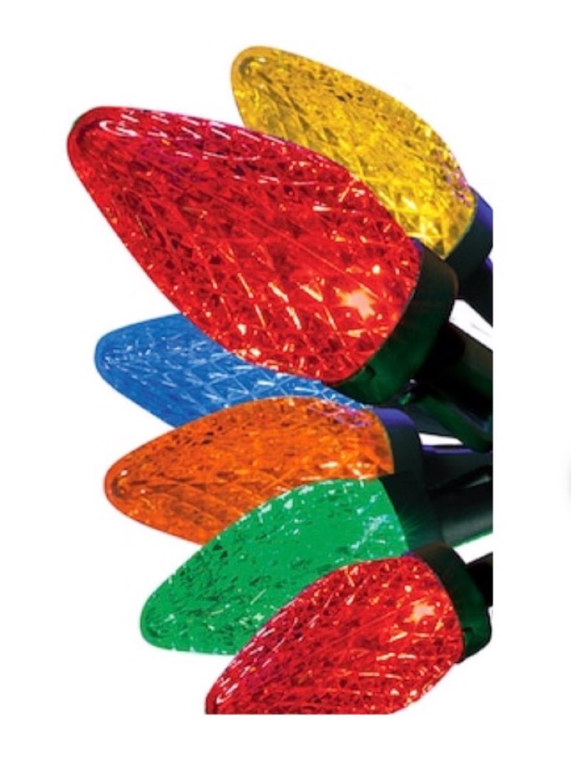 GE 75-count 37-ft StayBright Multicolor LED String Christmas Lights