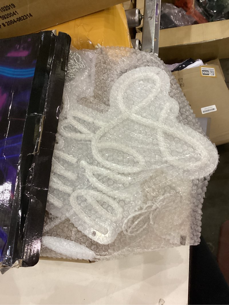 Virlusy Love is in Bloom Neon Sign for Wall Decor Dimmable Led Lights Signs Letters Signs for Bridal