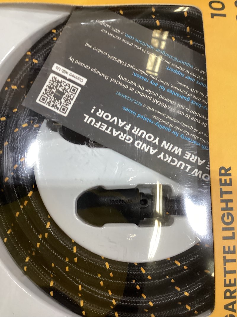Condition photo showing Good Condition for starlink mini cable 12v power cable 3m 10ft, braided wear resistant starlink mini accessories cigarette lighter to dc cord, 12v to 48v car charger car adapter braided 3m/10ft