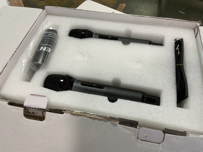 Condition photo showing New/Like New for GFEEN Portable Bluetooth Speaker: 200W Peak, Deep Bass, 15H Playtime, Large Party Wireless Speakers, Powerful Loud Sound, Light Show, Fast Charging for Outdoor, Backyard, Home(Silver with 2Mic)