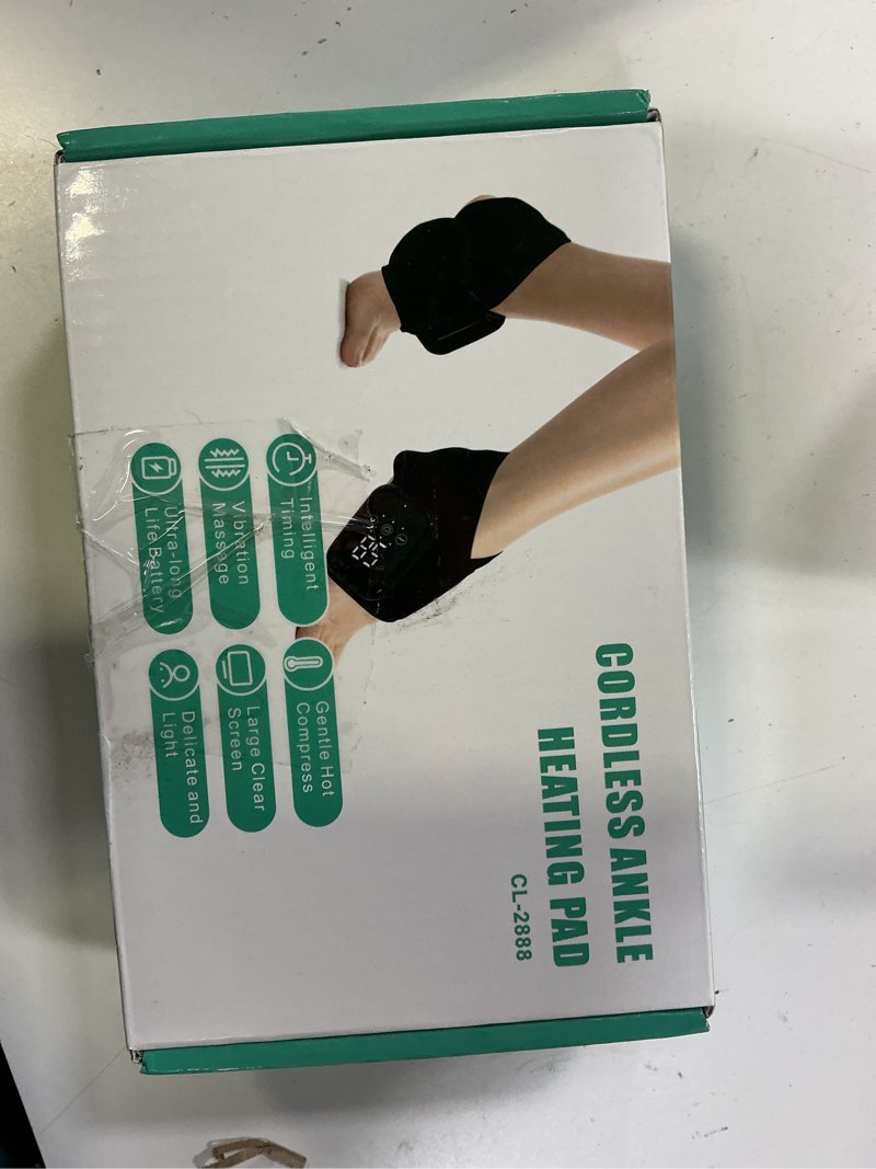 Condition photo showing Good Condition for foot advanced renew triple method massager for neuropathy and plantar fasciitis pain relief,portable cordless ankle massager with 3 vibration modes and heat for heel,arch & ankle relief (1pc-gray)