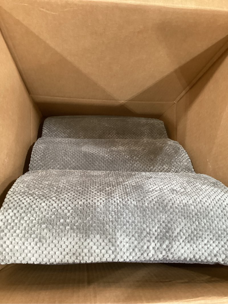 Condition photo showing Good Condition for dog stairs, romrol dog steps ramp for high bed and couch, dogs ramp with durable non-slip waterproof fabric cover, pet stairs for small dogs and cats or pets joints,20.8\"h fleece-grey