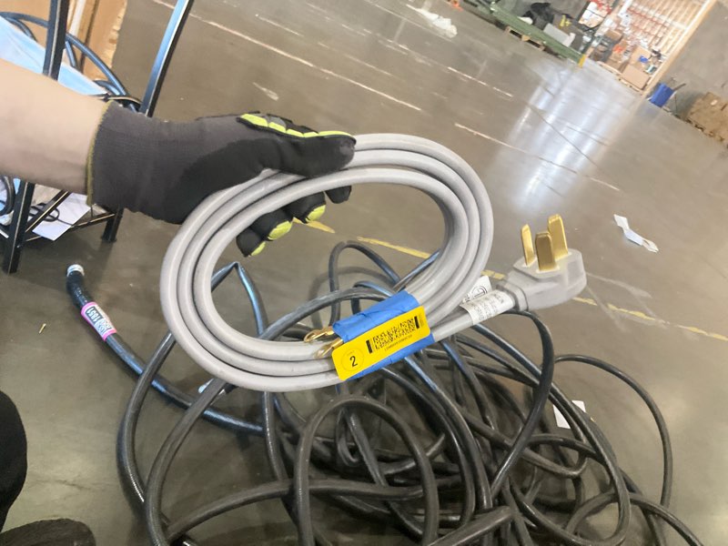 power supply cord for range or dryer
