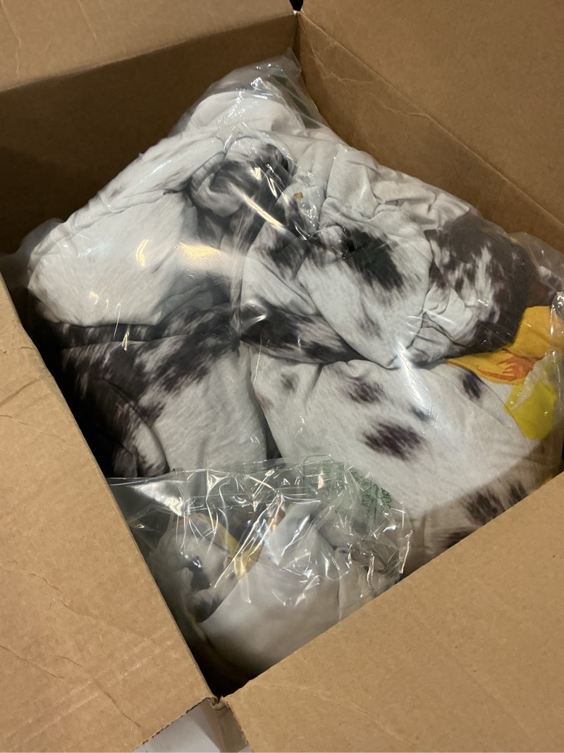 Condition photo showing As Is for hosima horse queen size comforter sets,kids adult girls bedroom modern decor brown horse and sunflower bedding sets,3d print wild animals pattern western bedding set theme with 2 pillow shams. brown-horse queen