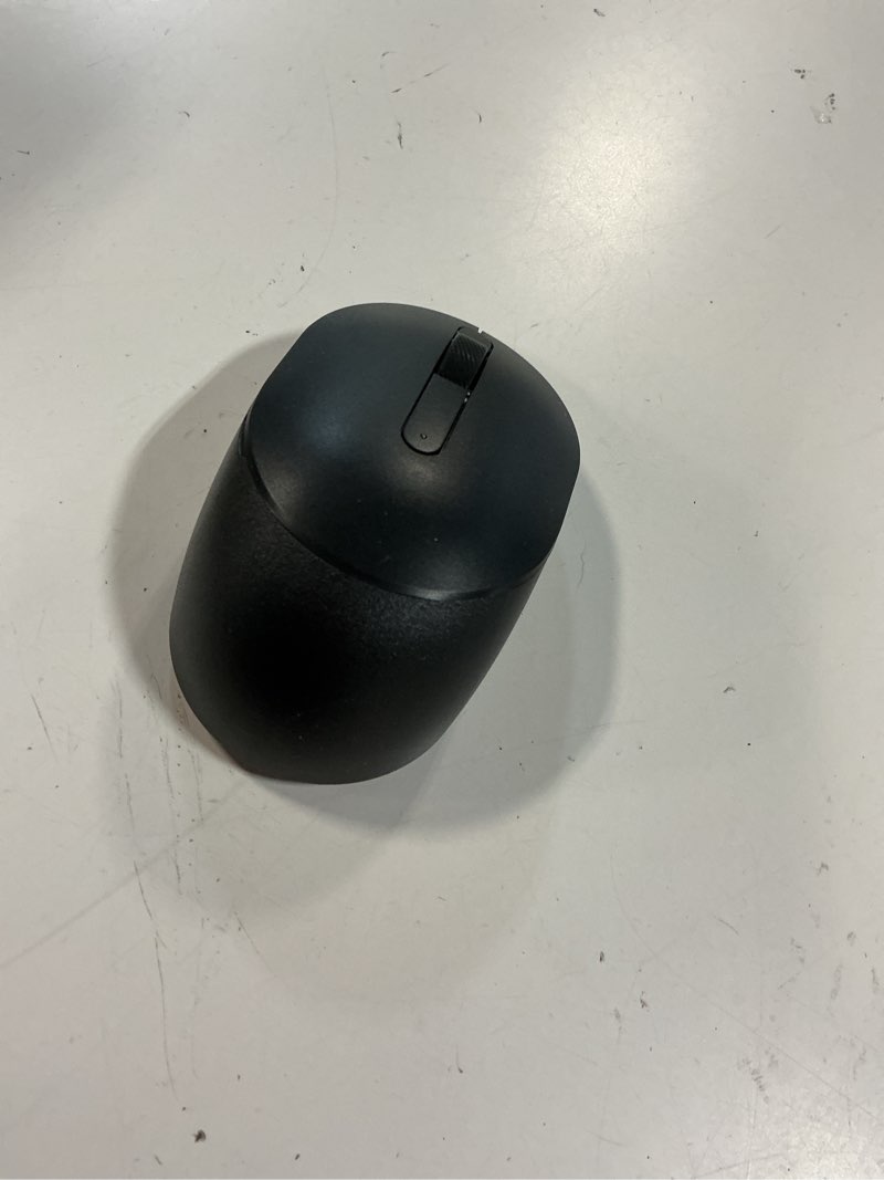 Condition photo showing Good Condition for dell mobile wireless mouse - ms3320w, wireless - 2.4 ghz, bluetooth 5.0, optical led, mechanical scroll, 1600 dpi, 3-buttons - black ms3320w - black black - ms3320w