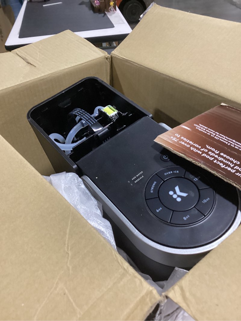 Condition photo showing As Is for Keurig K-Supreme Single Serve K-Cup Pod Coffee Maker, MultiStream Technology, 4 Brew Sizes, 66oz Dual-Position Removable Reservoir, Black Black Coffee Maker