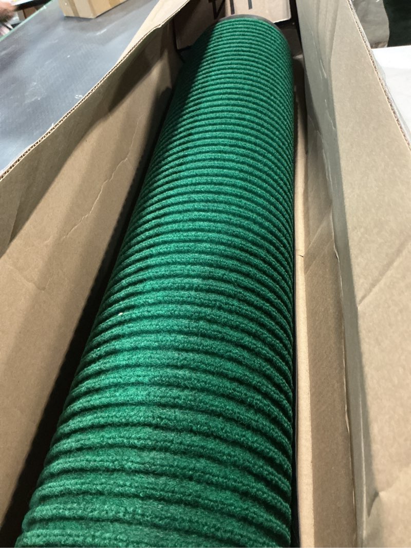 Condition photo showing Good Condition for OLANLY Front Door Mat Indoor Outdoor Entrance, Waterproof Heavy Duty Doormat, Fade Resistant, Low Profile, Easy Clean Patio Porch Welcome Floor Mats for Entry, 71x34, Green 71" x 34" Green