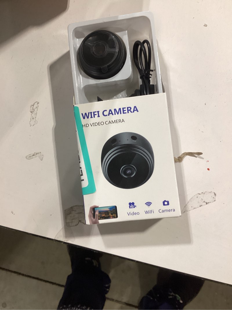 Condition photo showing New/Like New for cameras home indoor use cam night vision motion detection baby monitor wireless outdoor nanny espias ocultas wifi security secret (1296p)