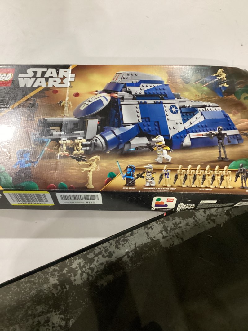 Condition photo showing As Is for ( missing bags 2 & 3 ) lego star wars: the clone wars battle of felucia separatist mtt building toy for kids - building blocks for pretend play or room decor - collectible gift idea for boys & girls, ages 9+ - 75435