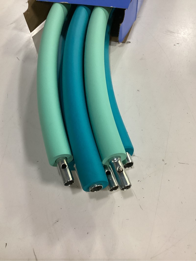 Condition photo showing Good Condition for popsugar 3lb weighted hula hoop  teal/mint