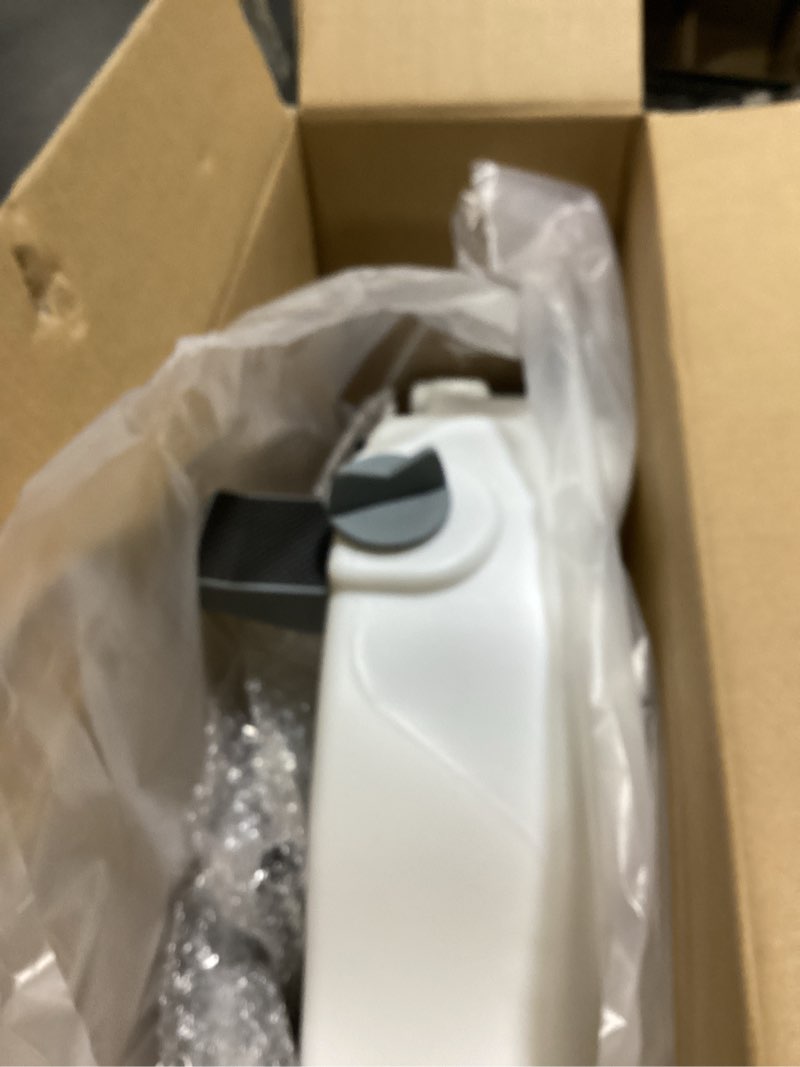 Condition photo showing Good Condition for 5" raised toilet seat with removable padded handles, toilet seat riser fit for seniors, elevated toilet seat & durable construction & secure locking