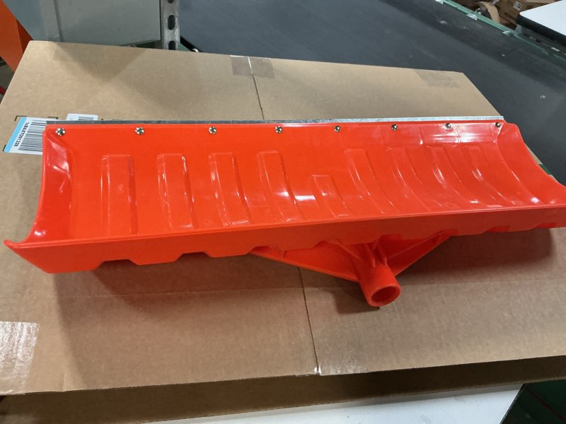 Condition photo showing As Is for Heavy Duty Winter Snow Shovel, Manual Snow Removal Tool for Driveways, Sidewalks, Outdoor Use