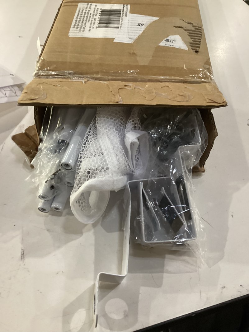 Condition photo showing New/Like New for Whitmor 36 Pair Over The Door Shoe Rack, 12 Tier Hanging Shoe Organizer, Heavy Duty Metal & Mesh Shoe Holder, Hanging Shoe Rack for Closet Organizer & Storage, 69" L x 21.7" W x 7.5" H, White