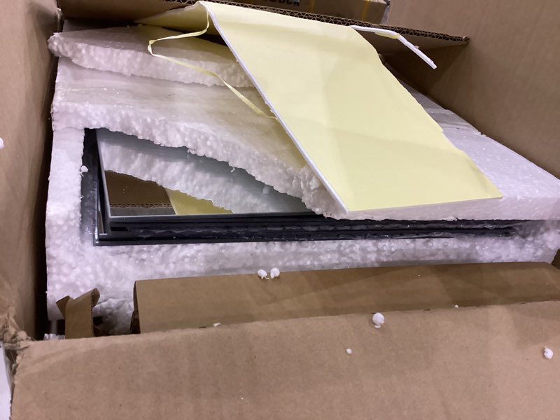 Glass Mirror,Square Mirrors,Mounted Mirror Glass Frameless Full Length Mirror Tiles for Such as Game