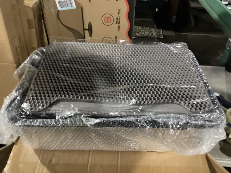 Condition photo showing New/Like New for Anywish Stainless Steel Cat Litter Box with Lid, XL Extra Large Enclosed Removable Metal Litter Box with Litter Scoop&Double Layer Litter Mat, Non-Sticky, Non-Odor, Easy Cleaning, for Big Cats, Black