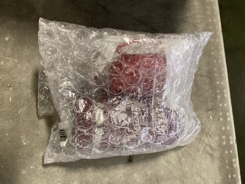 Condition photo showing New/Like New for Hummer's Galore, NCAA College Football Hummingbird Feeder, Glass Hummingbird Feeder with UV Resistant Plastic Wrap for Outdoors Hanging, 32 oz, (Mississippi Bulldogs)