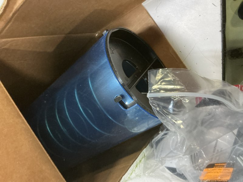 Condition photo showing Good Condition for san jamar sentry in-counter cup dispenser 8-44 oz cups with adjustable lever for restaurants, dining halls, and fast food, plastic, 18 inch tube, blue 18 inches