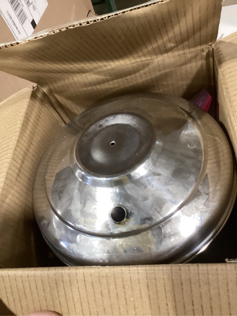 Condition photo showing As Is for Indian Stainless Steel Idly Maker Idli Cooker Compatible with Induction 6 Plates (Makes 24 Idlis) Indian Kitchen Item Diwali Gift item Pack Of 1