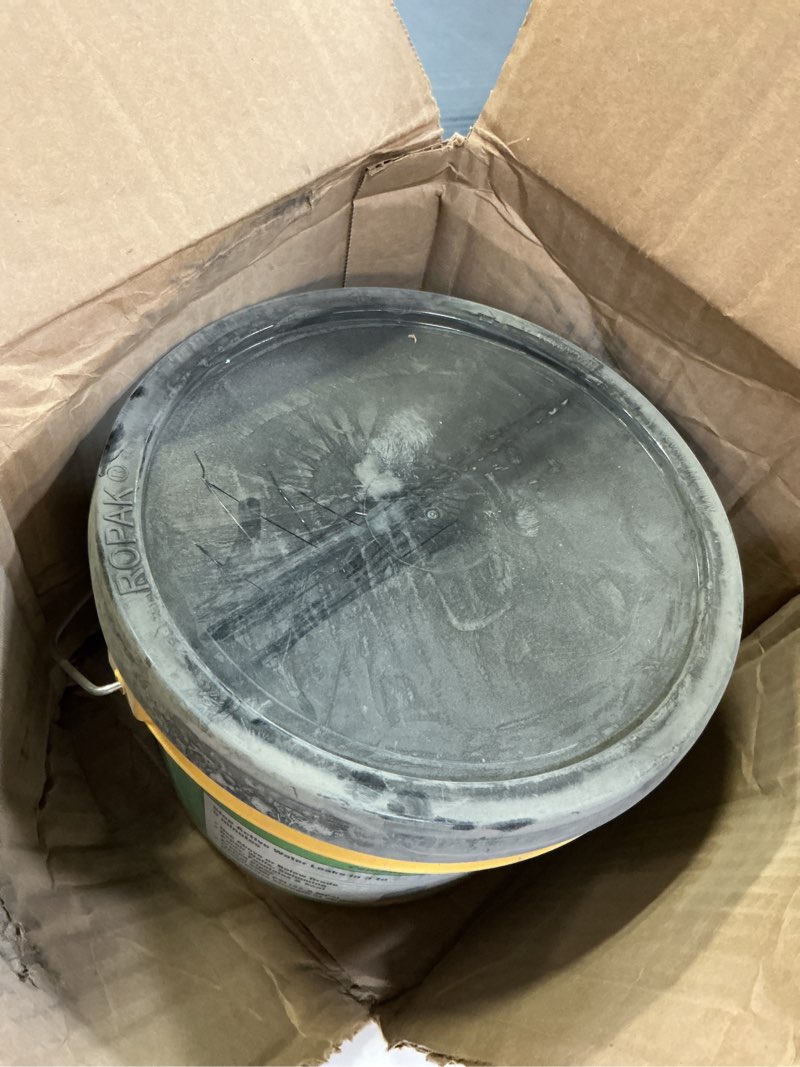 Condition photo showing As Is for Quikrete Rapid Setting, Hydraulic Water Stop Cement, Sets in 3 to 5 Minutes to Patch Concrete & Masonry, For Pools and Foundations, 10 Pounds