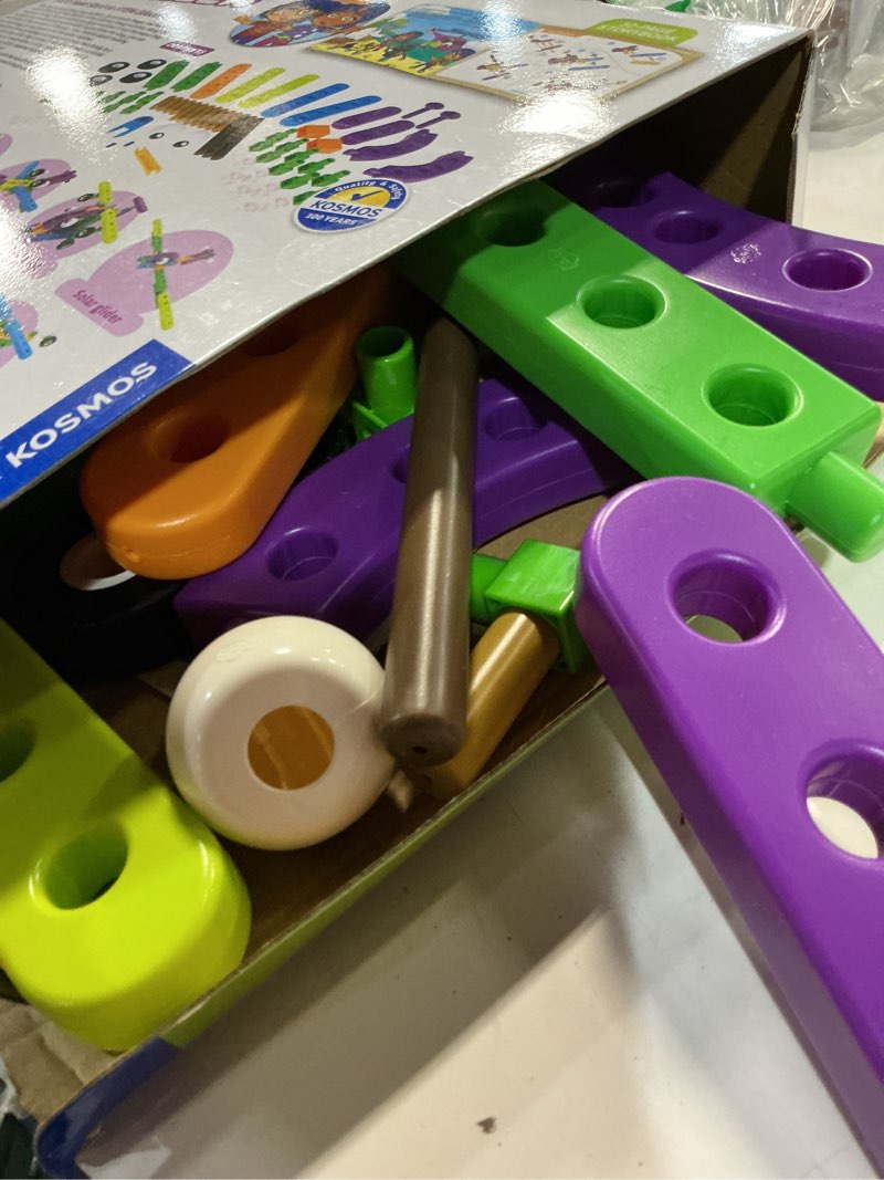 Condition photo showing As Is for thames & kosmos kids first aircraft engineer | stem | 32 page full-color illustrated storybook | ages 3+ | preschoolers & kindergartners | develop fine motor skills | parents' choice gold award kids first: aircraft engineer