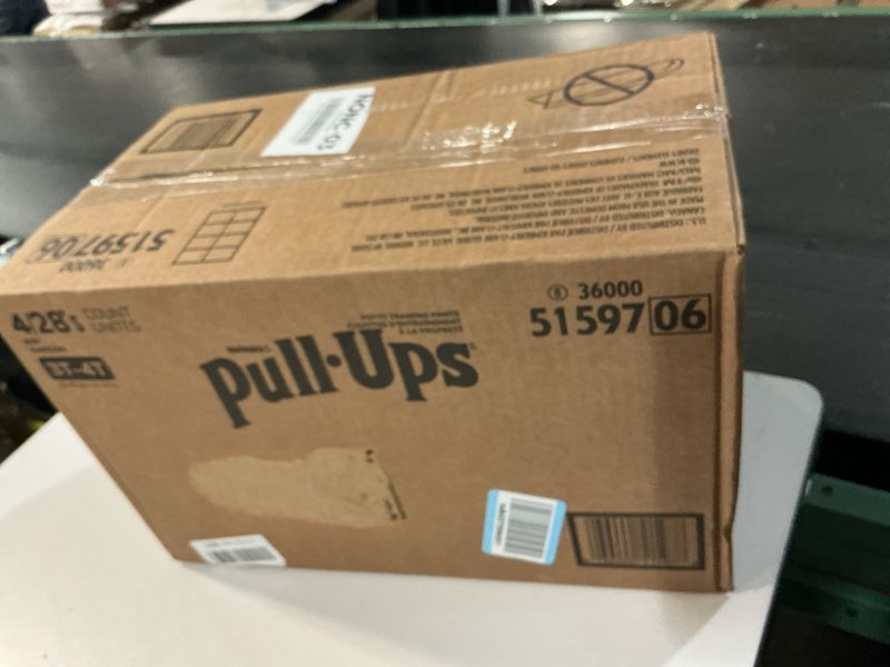 Condition photo showing New/Like New for pull-ups boys' learning design pack disposable training pants - 3t-4t - 112ct