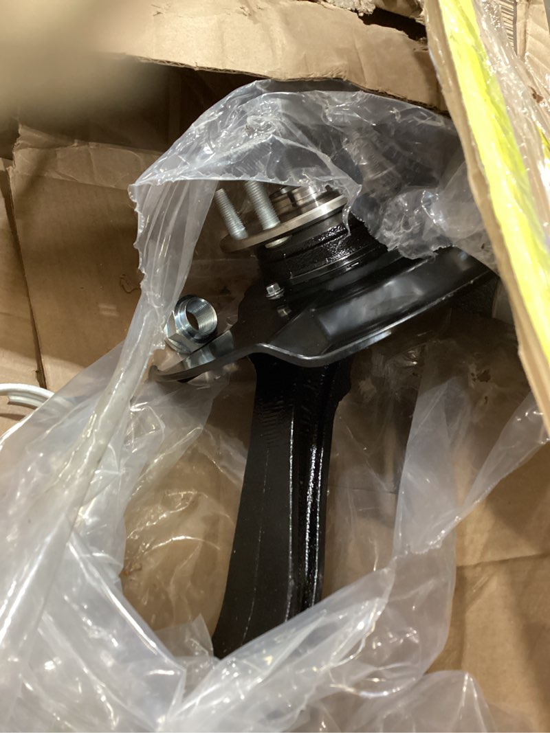 Condition photo showing As Is for kusatec front suspension steering knuckle and wheel bearing hub assembly compatible with honda accord 2003 2004 2005 2006 2007 2.4l l4 right passenger side oe 698-400 400148j000 lk074