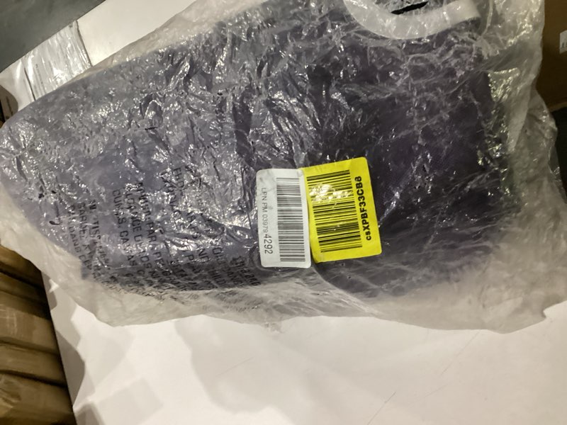 Condition photo showing As Is for travelon 18 inch wheeled underseat bag, purple, one size