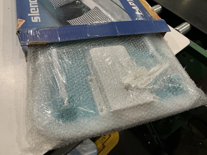 Condition photo showing Good Condition for slendor lap desk with tablet slot, foldable laptop table with storage drawer for bed?portable bed desk for laptop, computer tray with cup holder notebook stand reading holder for couch floor, blue