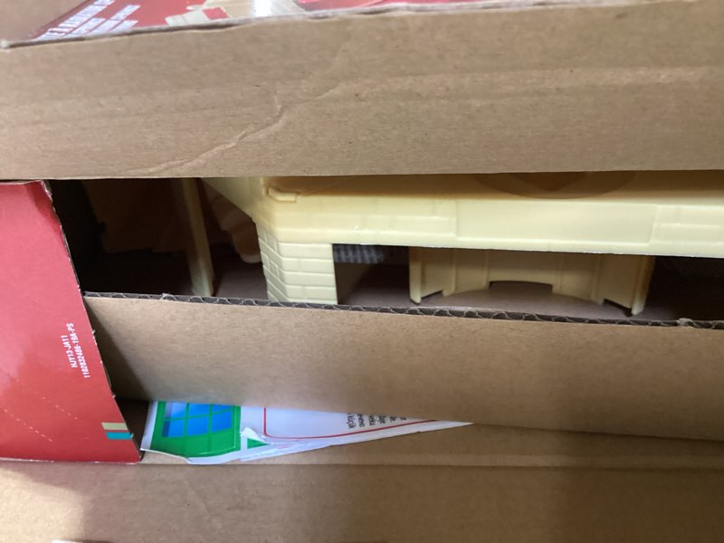 Condition photo showing Good Condition for Mattel Disney and Pixar Cars On The Road Playset with 2 Toy Vehicles & Light-Up Countdown, Includes Lightning McQueen & Mater Truck